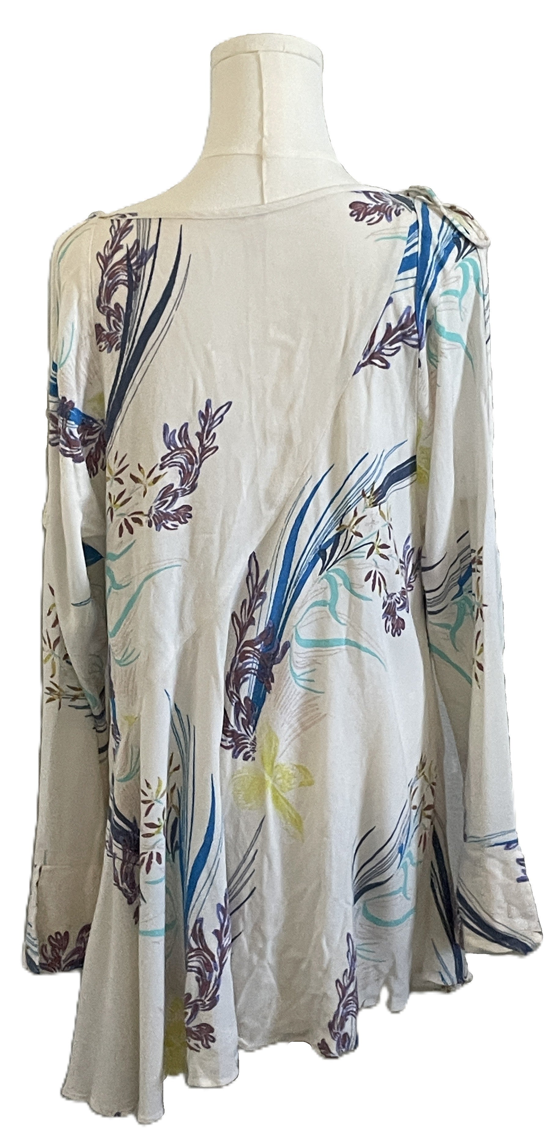 Free people casual coastal print dress 