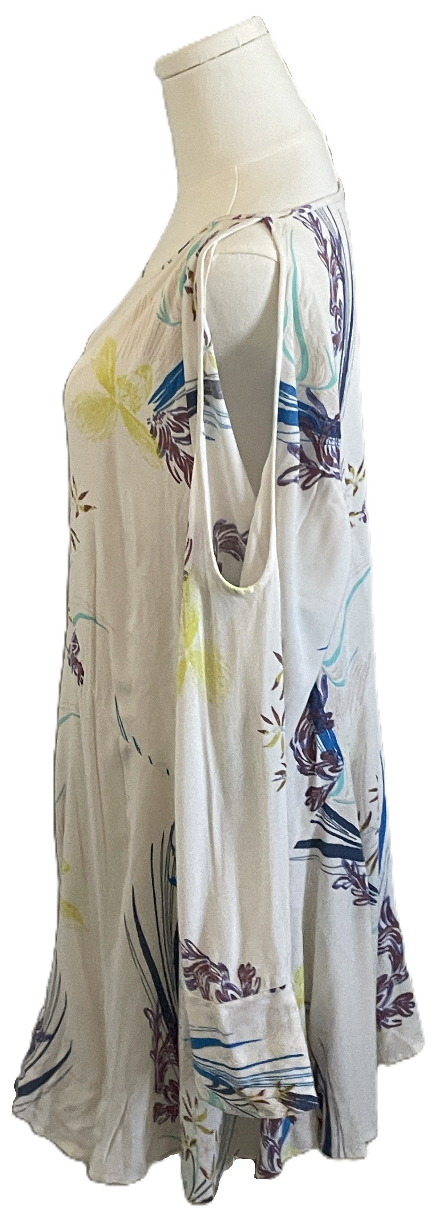 Free people casual coastal print dress 