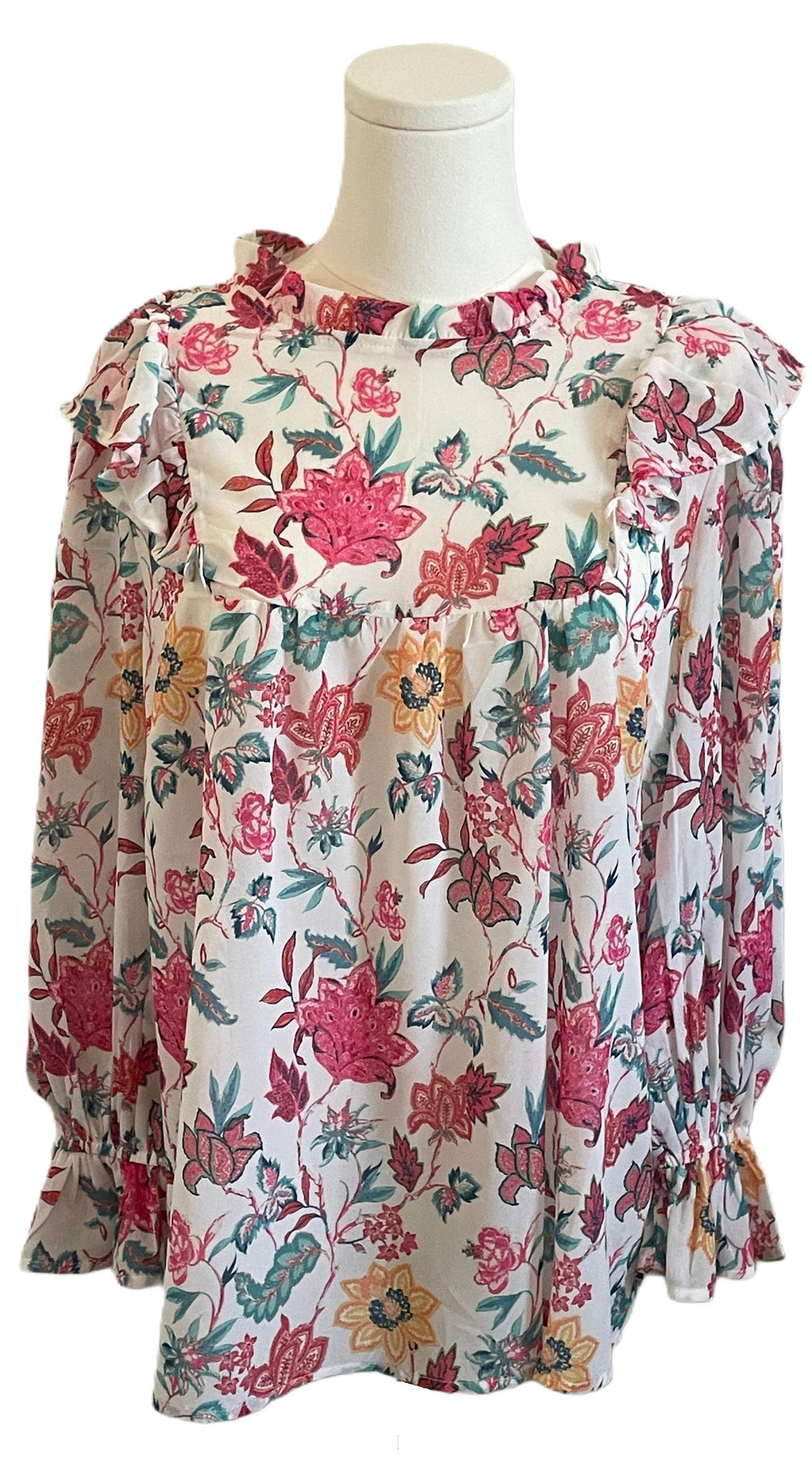 Flying tomato floral print blouse 