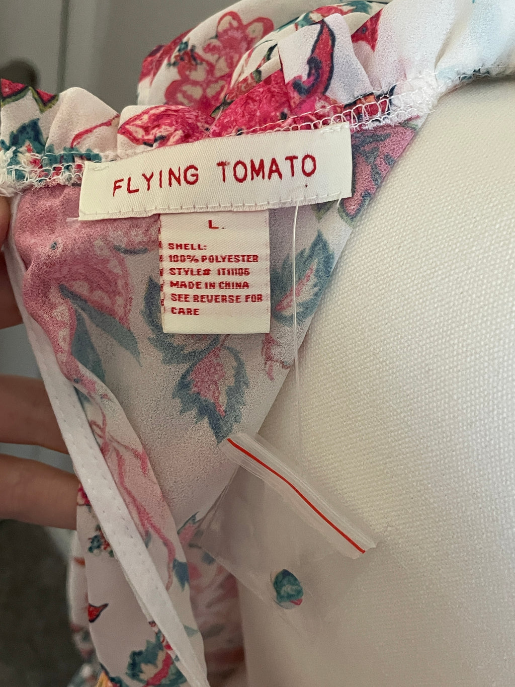 Flying tomato floral print blouse 