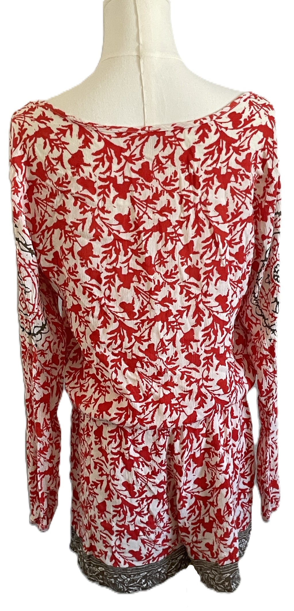 Free people print Romper 