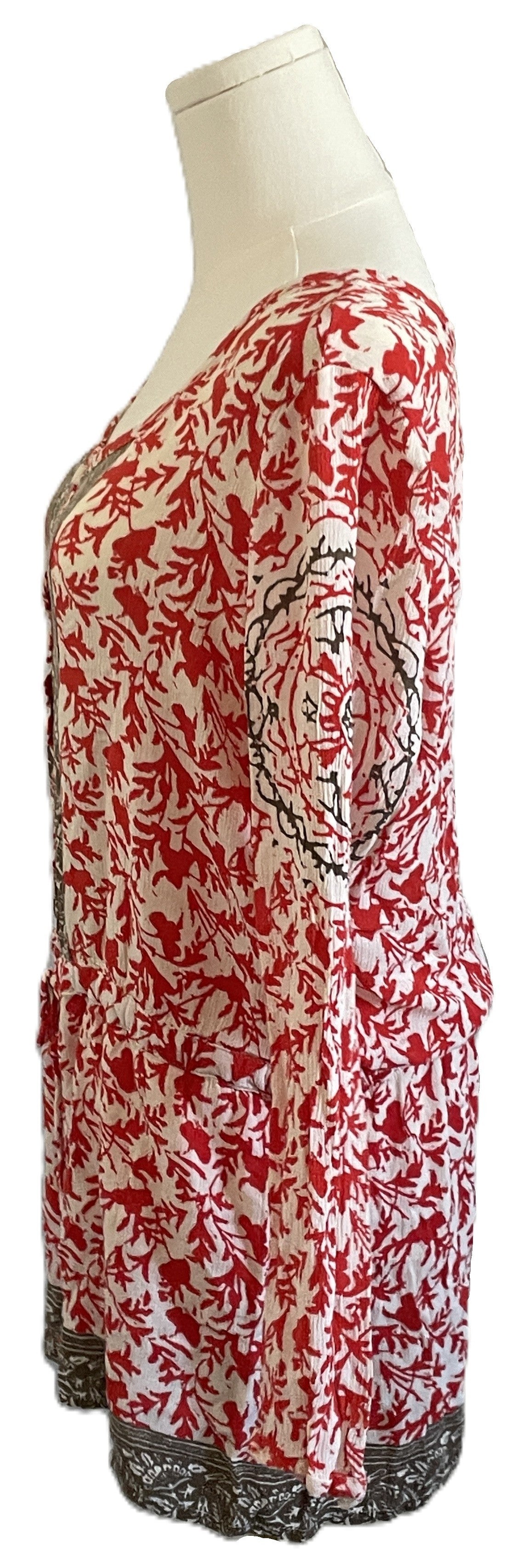 Free people print Romper 
