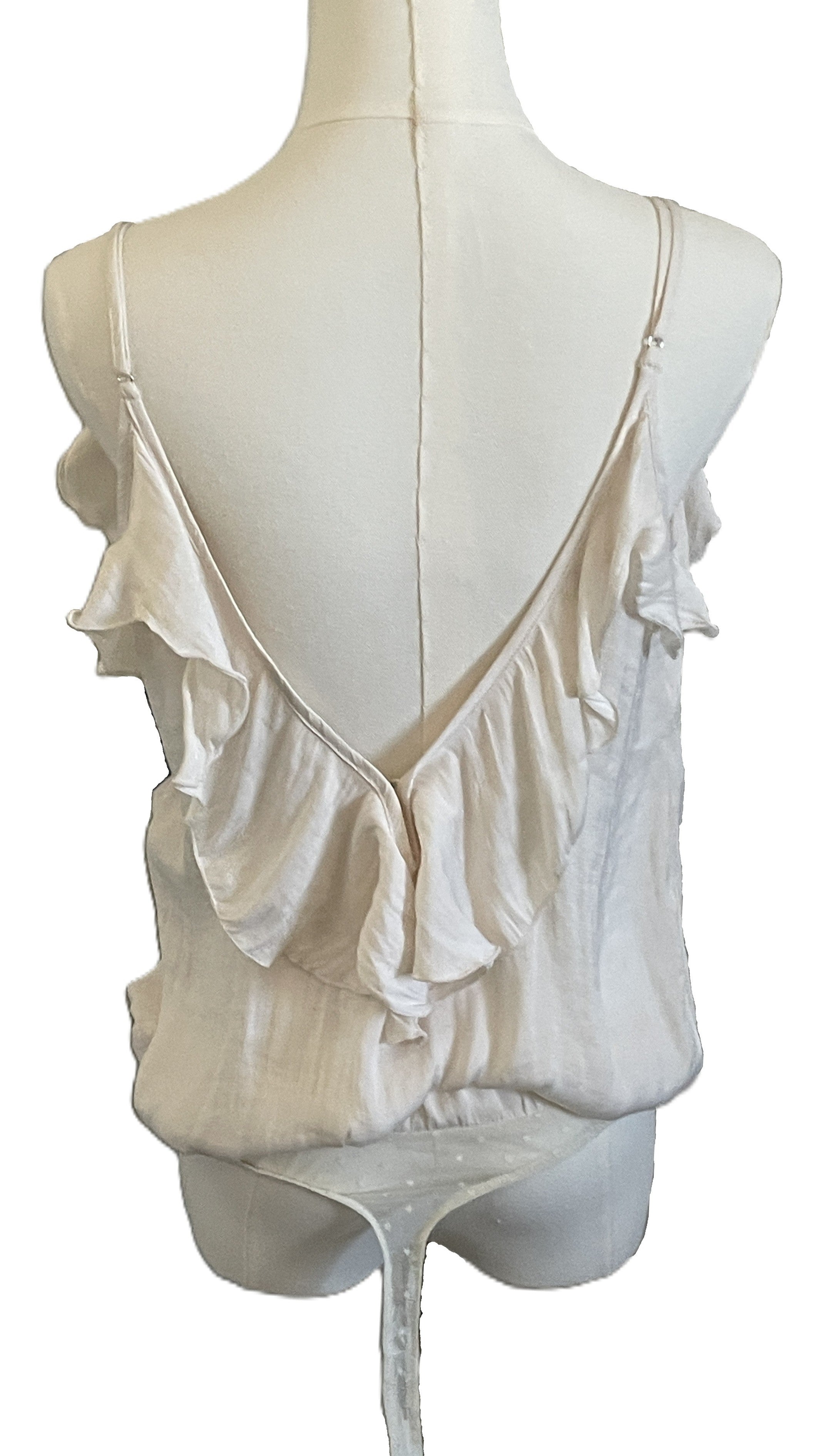 Intimately free people ruffle body suit 