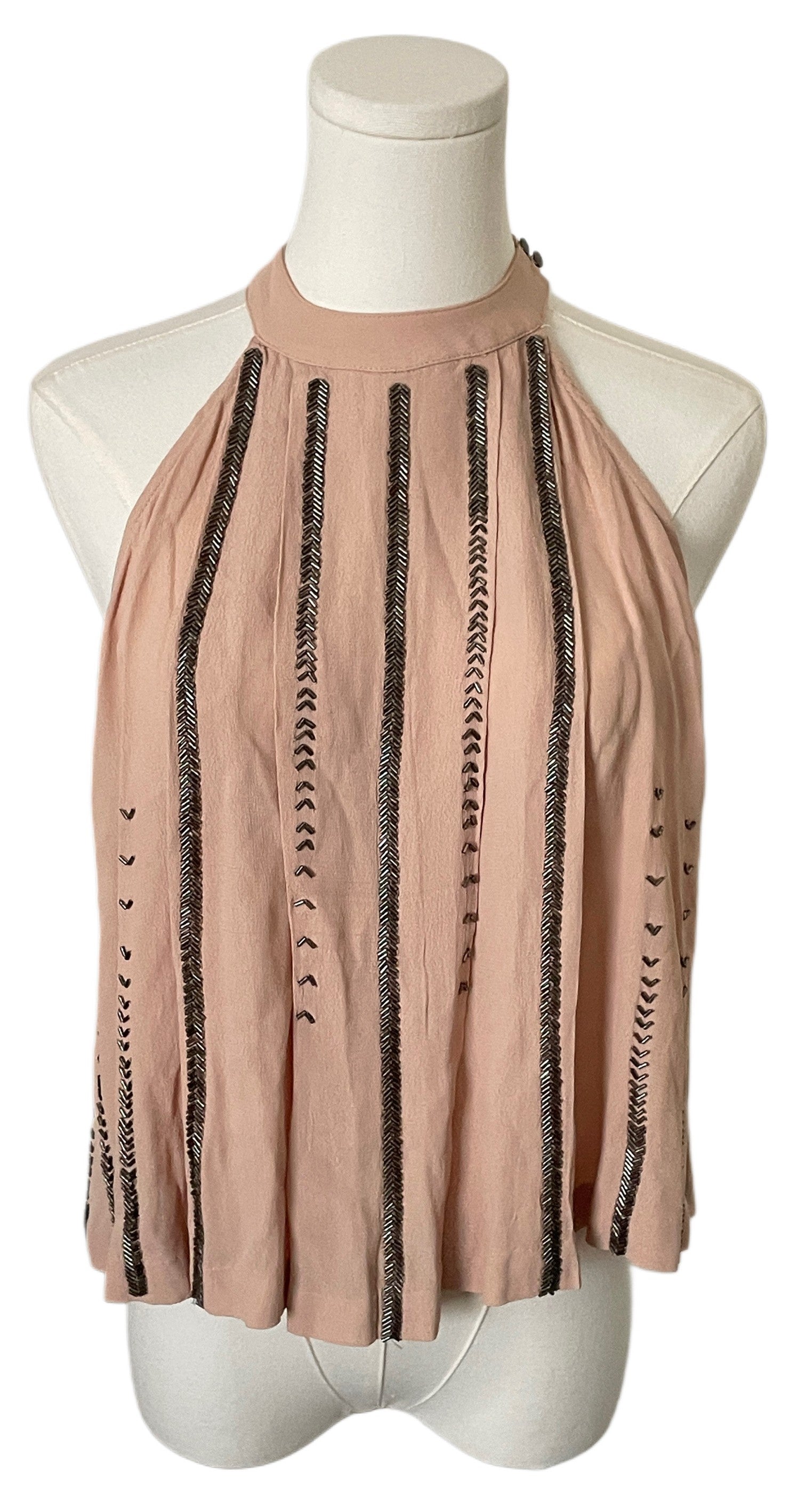 Free people beaded tank 