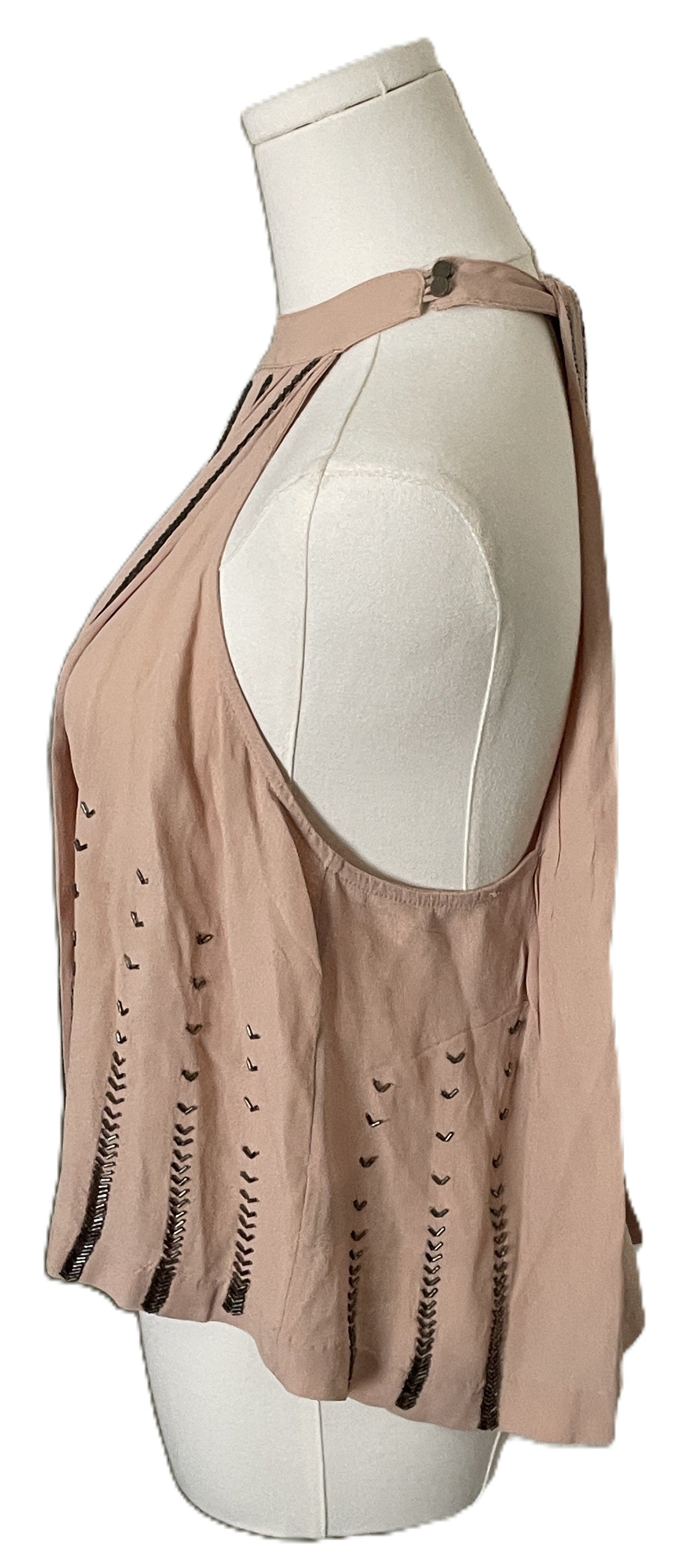 Free people beaded tank 