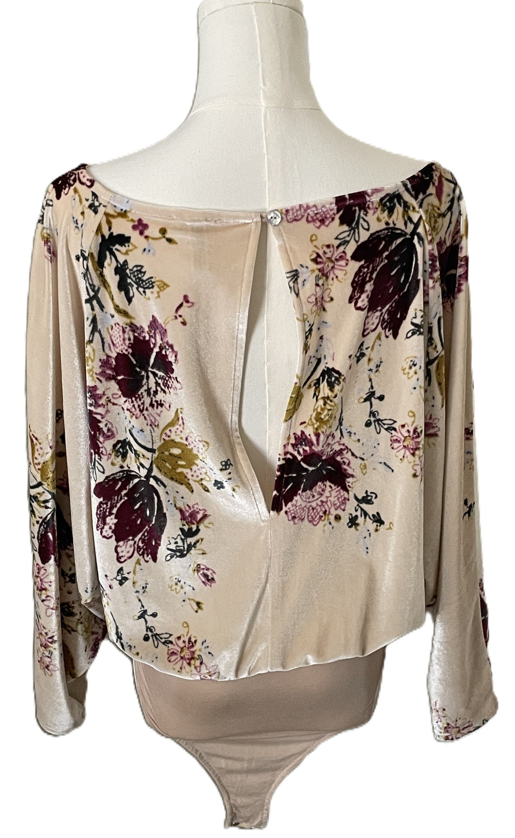 Free People Velvet Body Suit