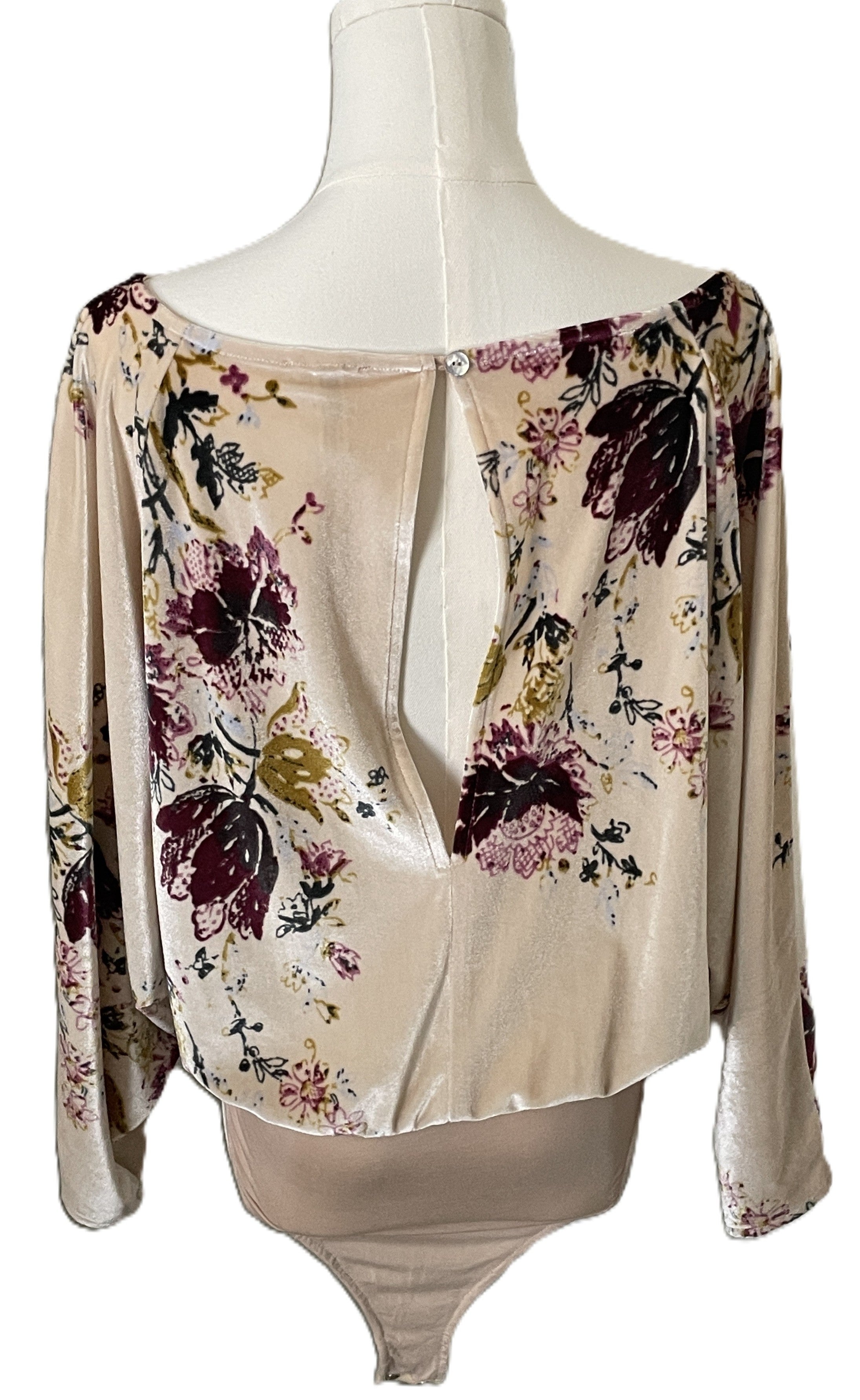 Free People Velvet Body Suit