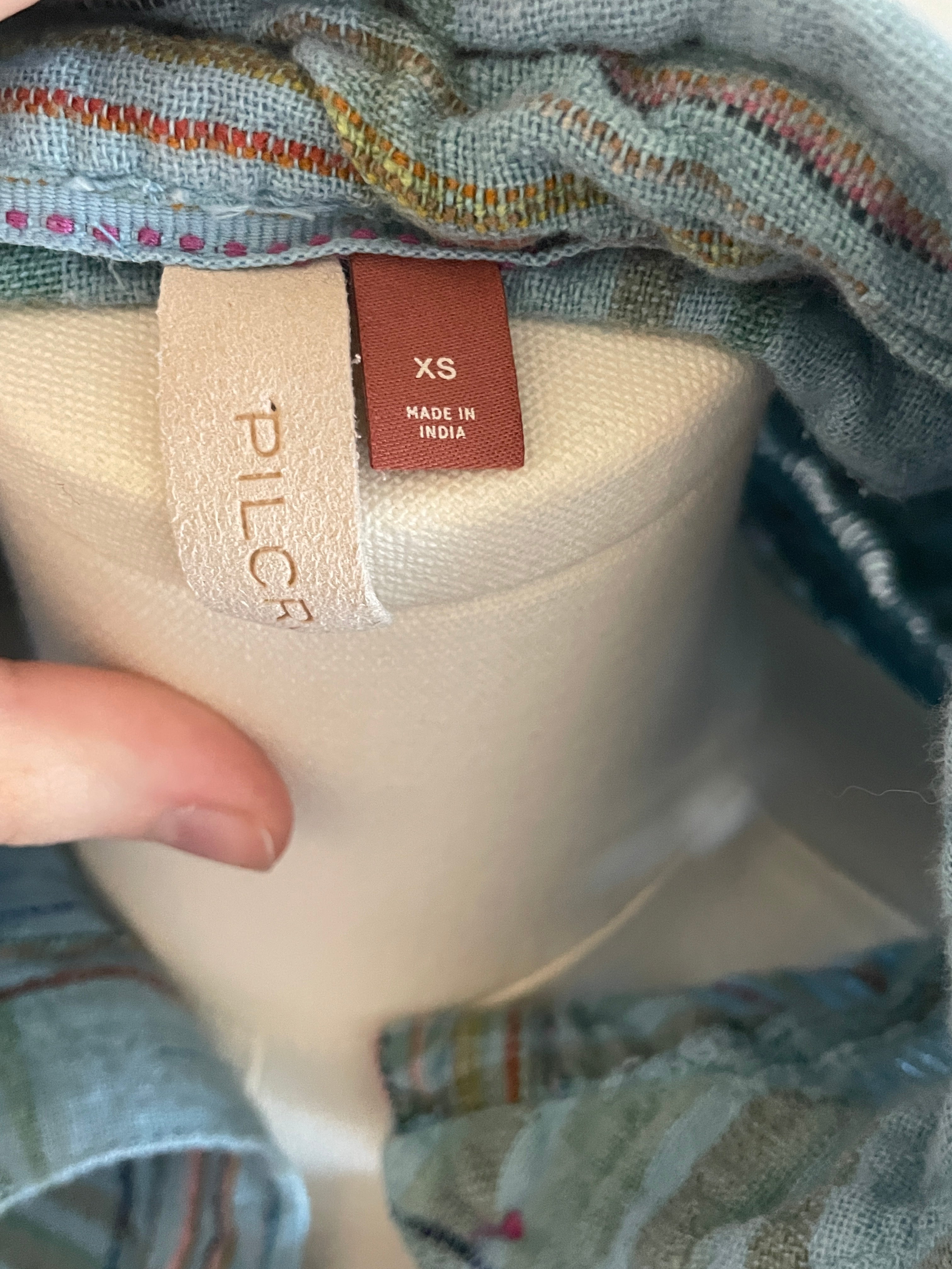 Pilcro Plaid half button down 
