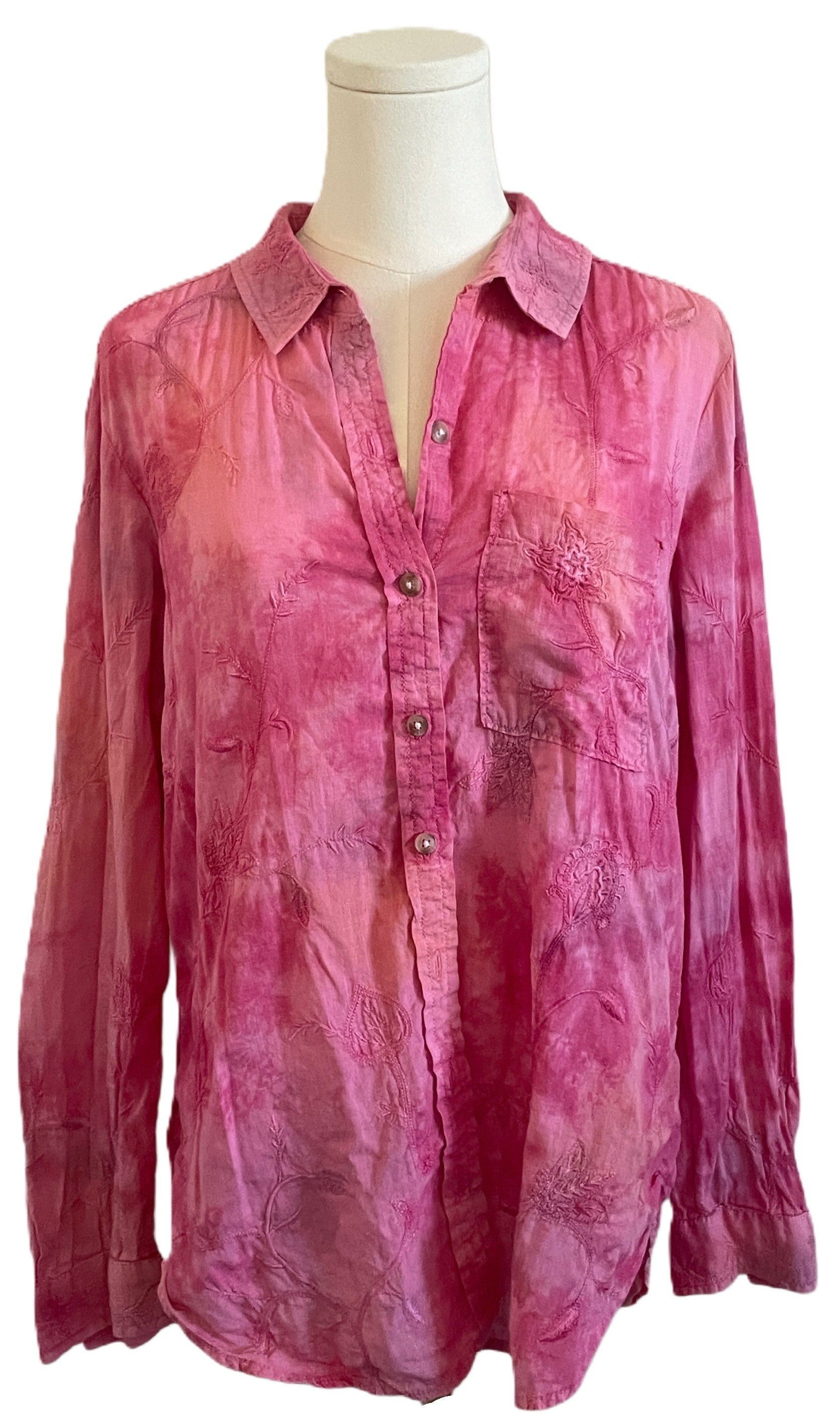 PILCRO Long sleeve button down 