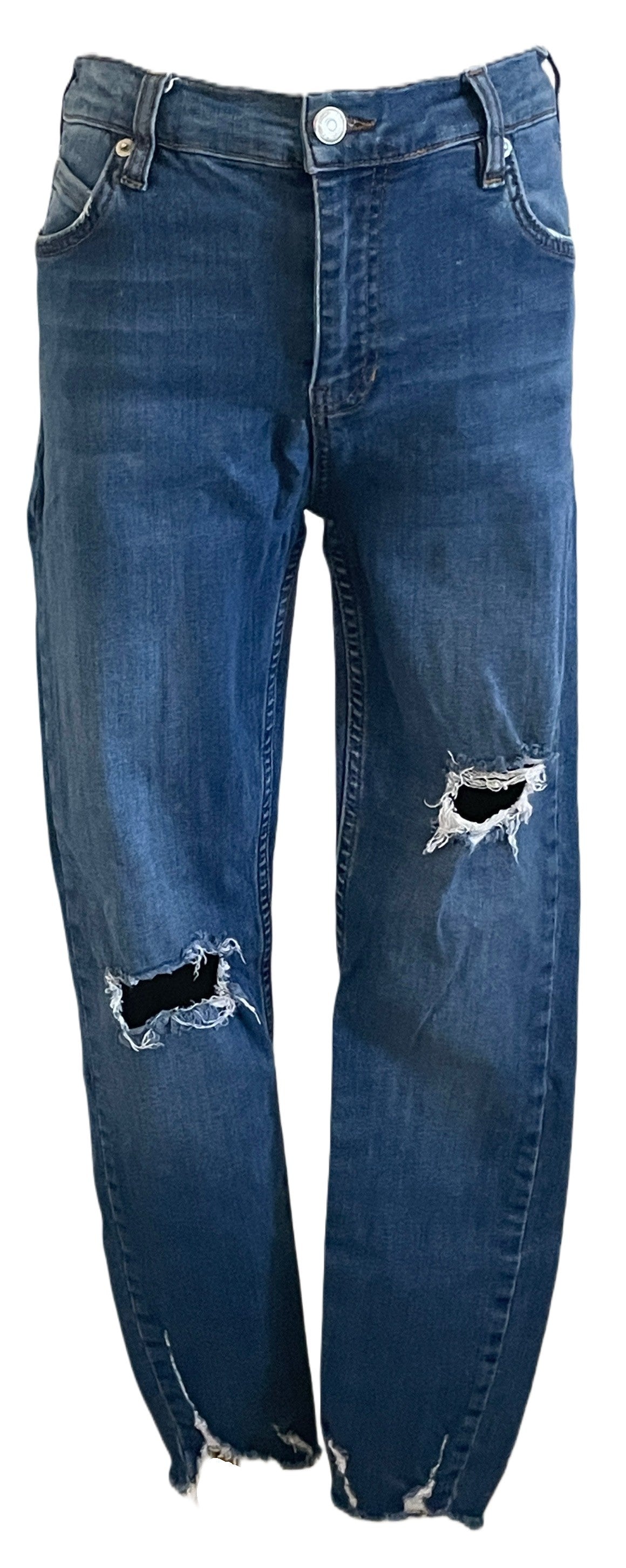 Free people distressed jeans 
