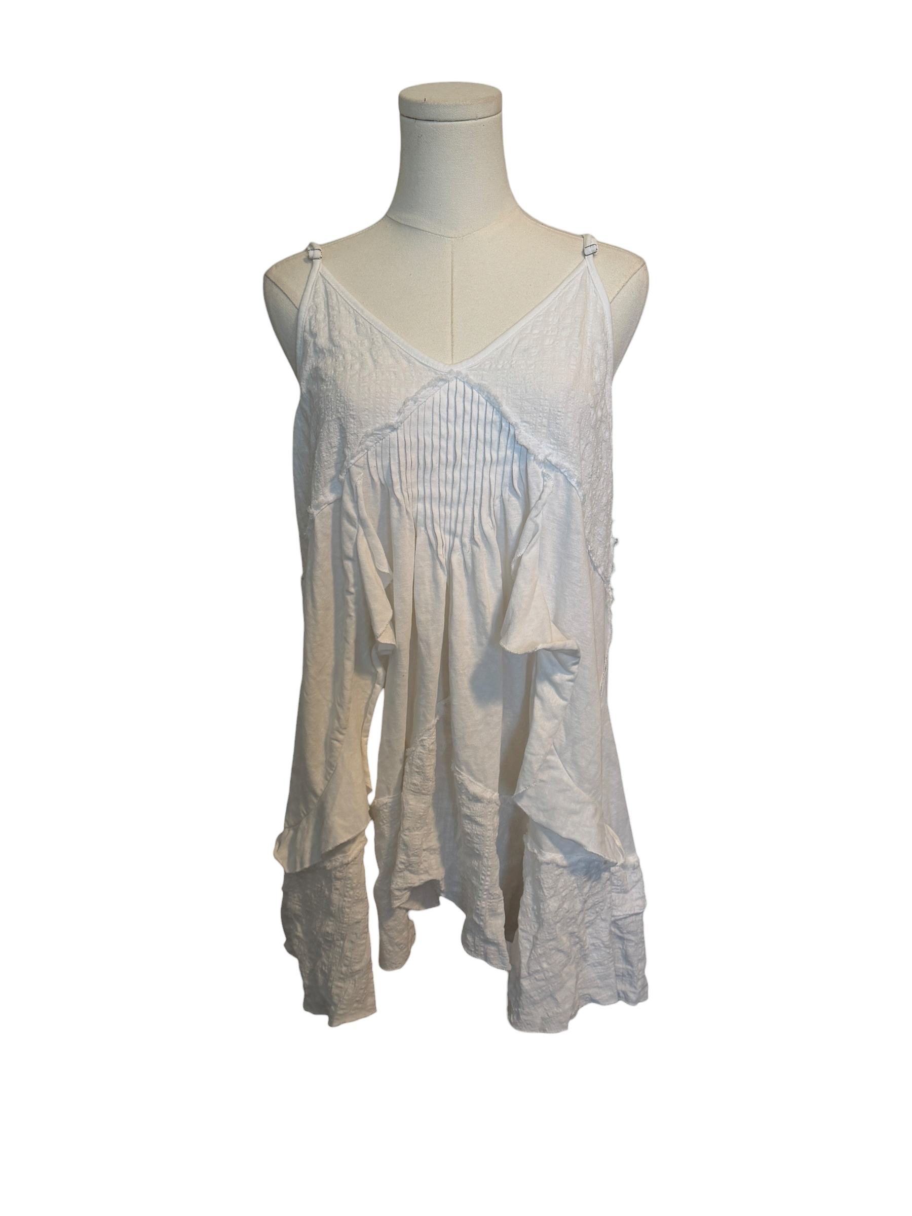 Pol Long Cotton Blend Tank