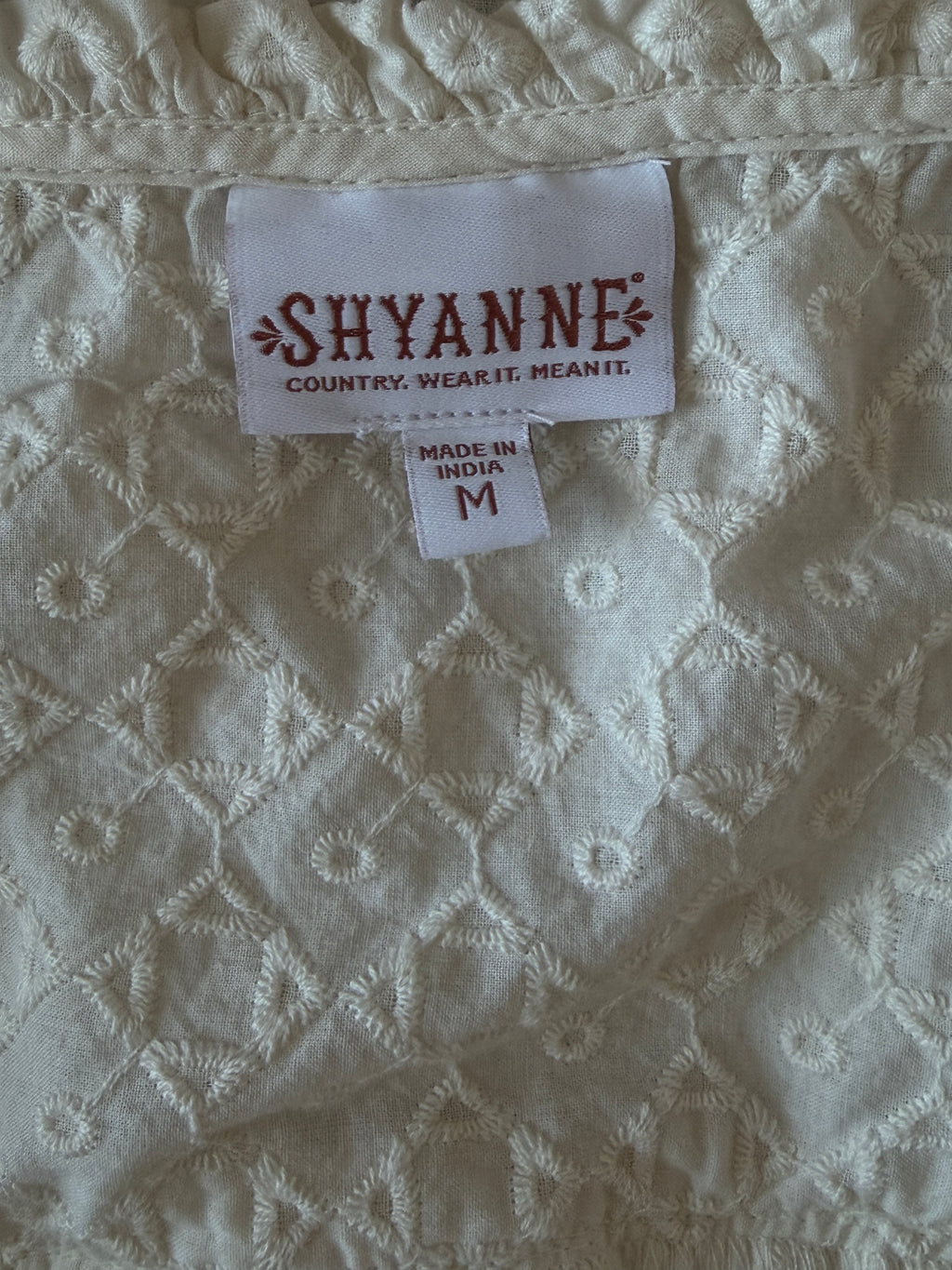 Shyanna Eyelet Smocked Corset Tank Top