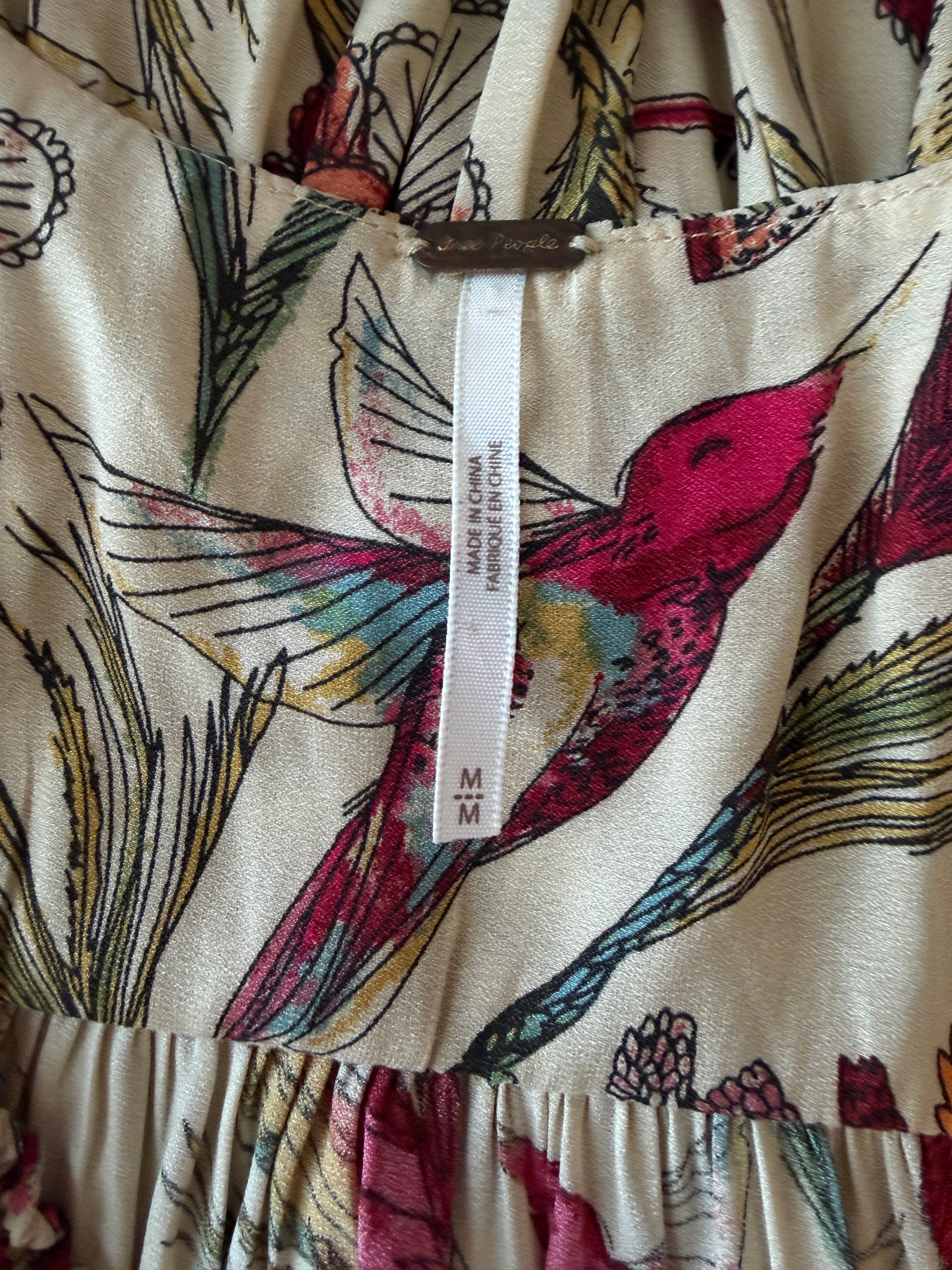 Free people "Purple Haze" Bohemian Tunic Top