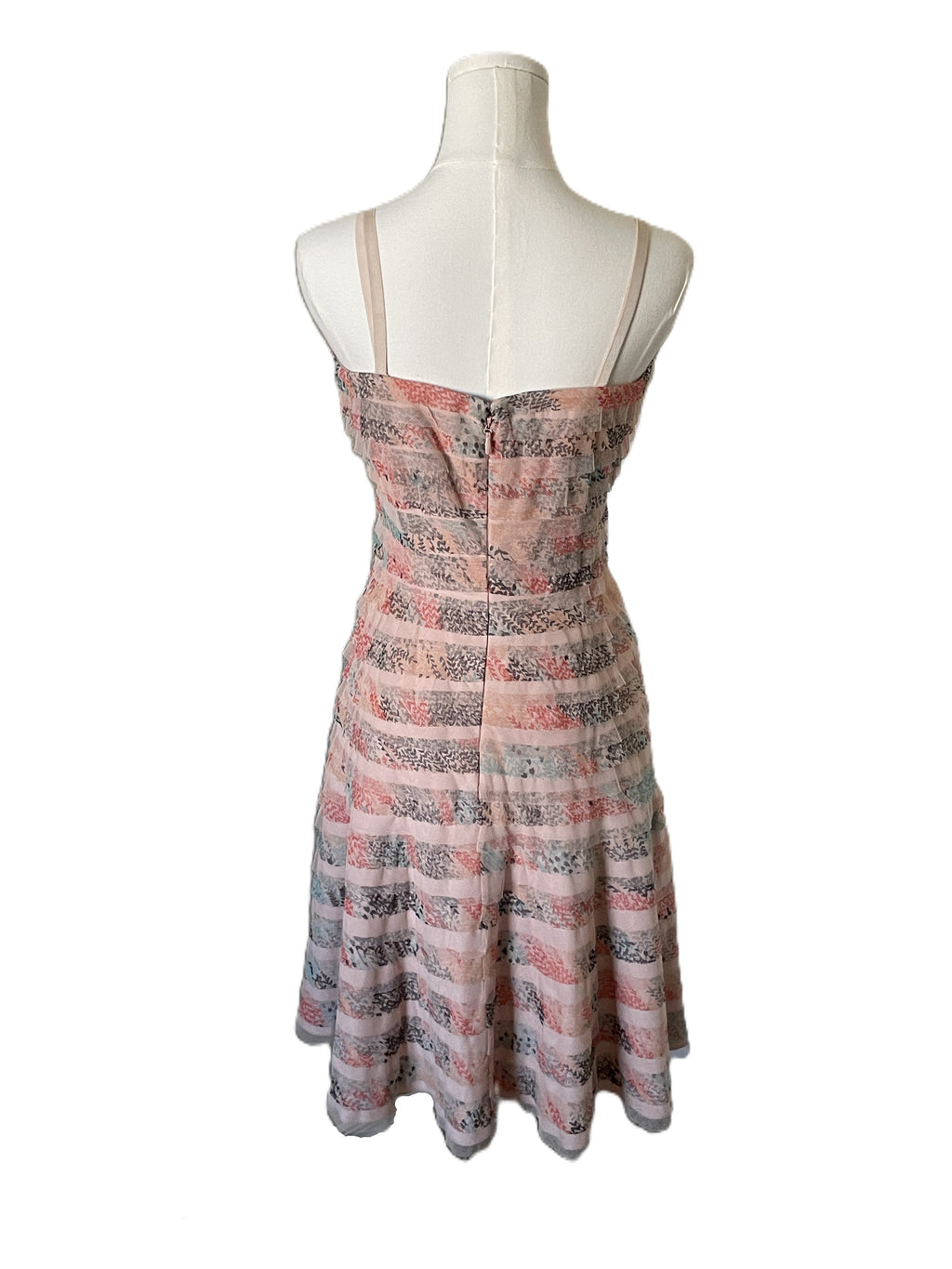 BCBGMAXAZRIA Ruffled Cocktail Dress