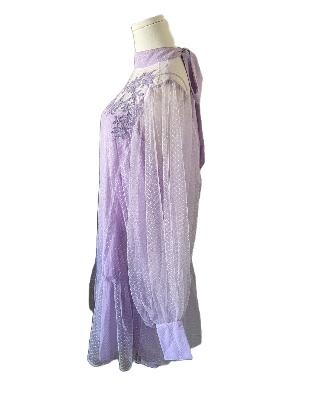 Happy X Nature Mesh Mini Dress
