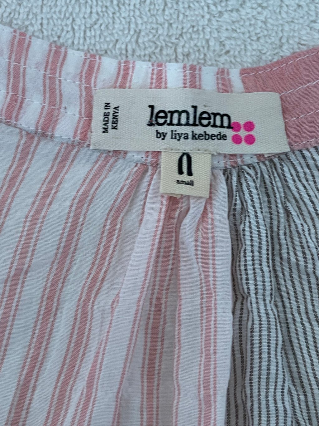 Lemlem Stripped Mini Dress