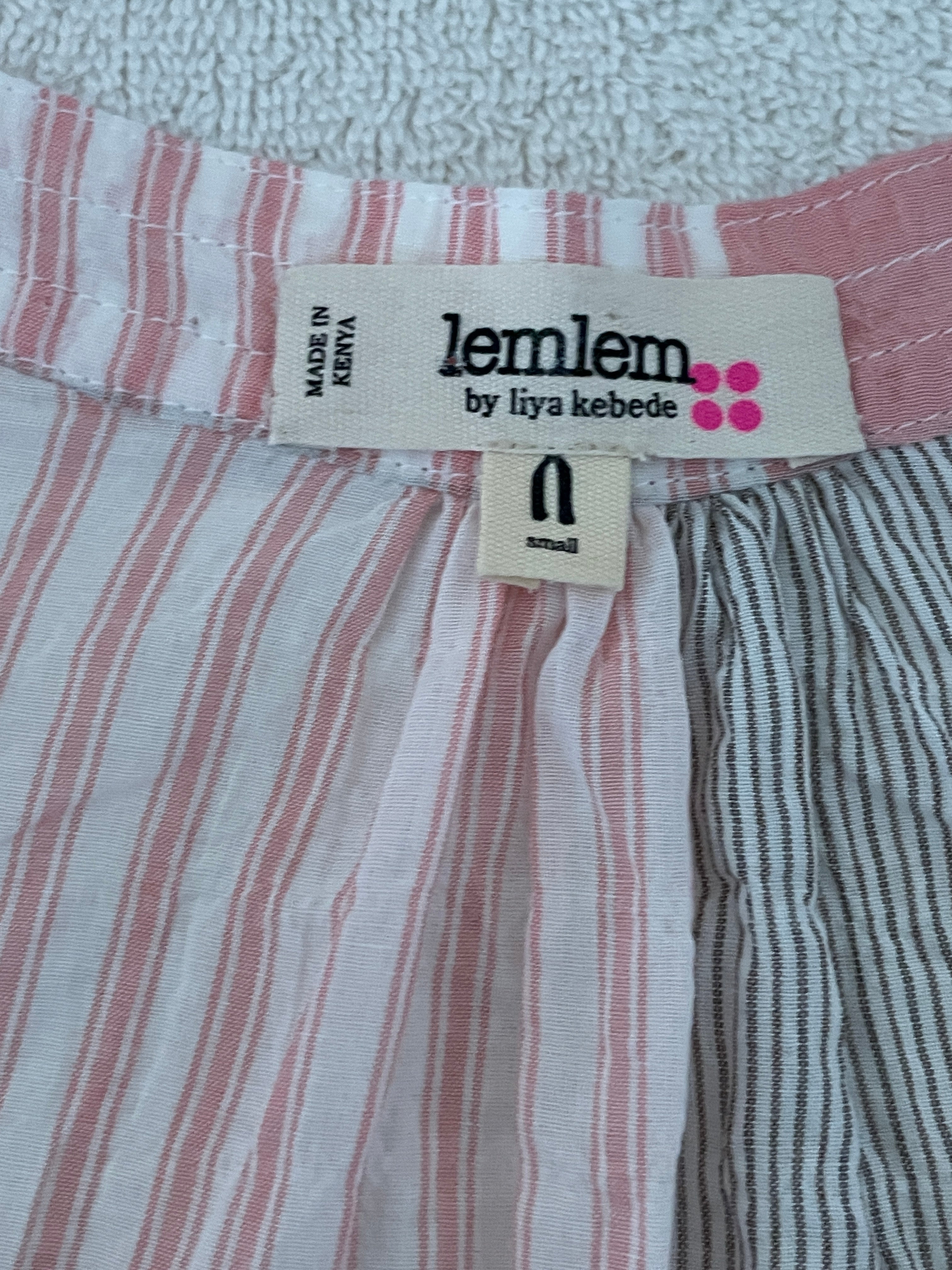Lemlem Stripped Mini Dress
