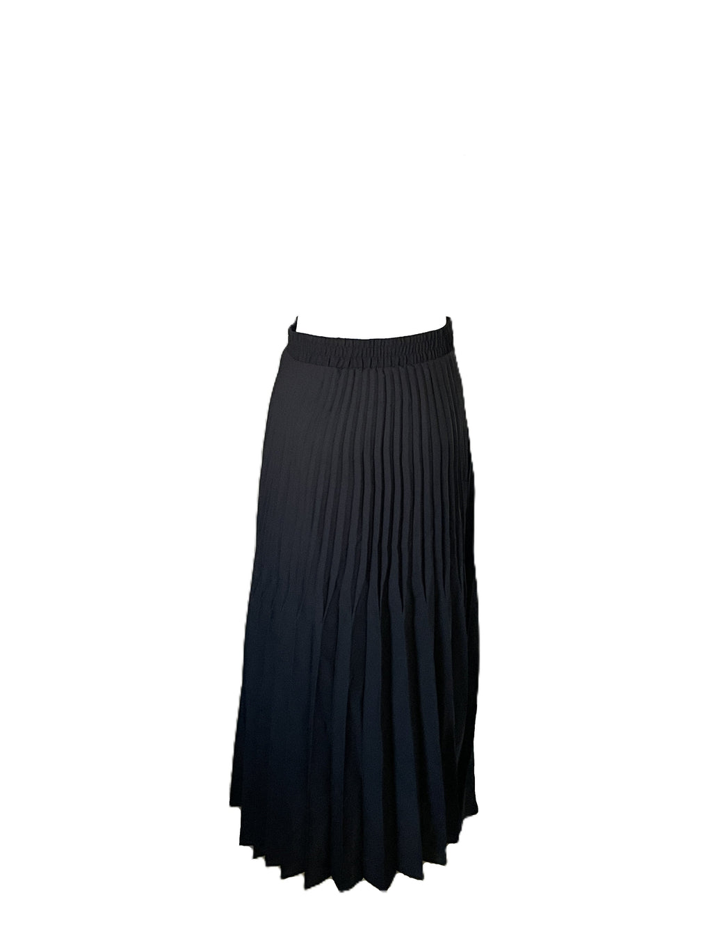 Max Studio Pleated Midi Skirt