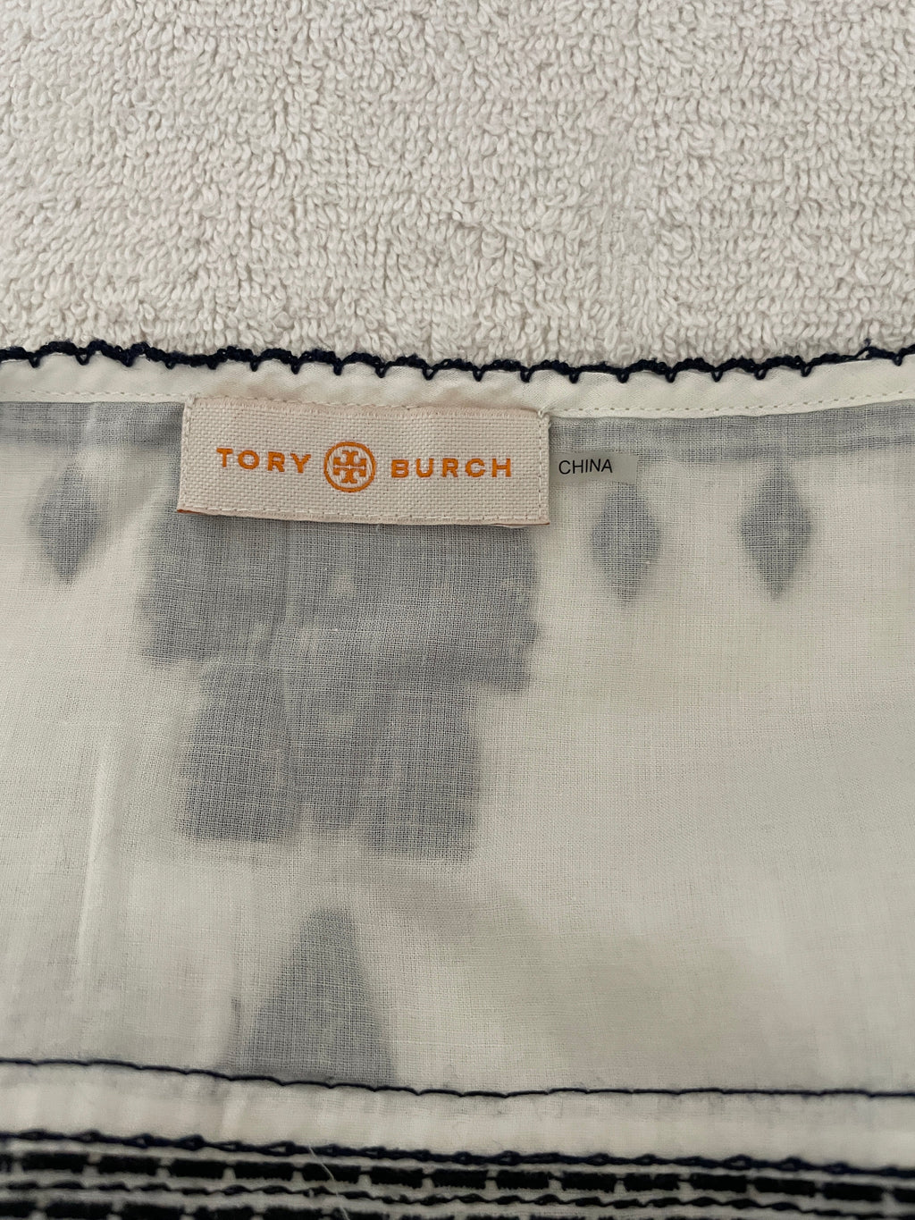 Tory Burch Embroidered mini dress