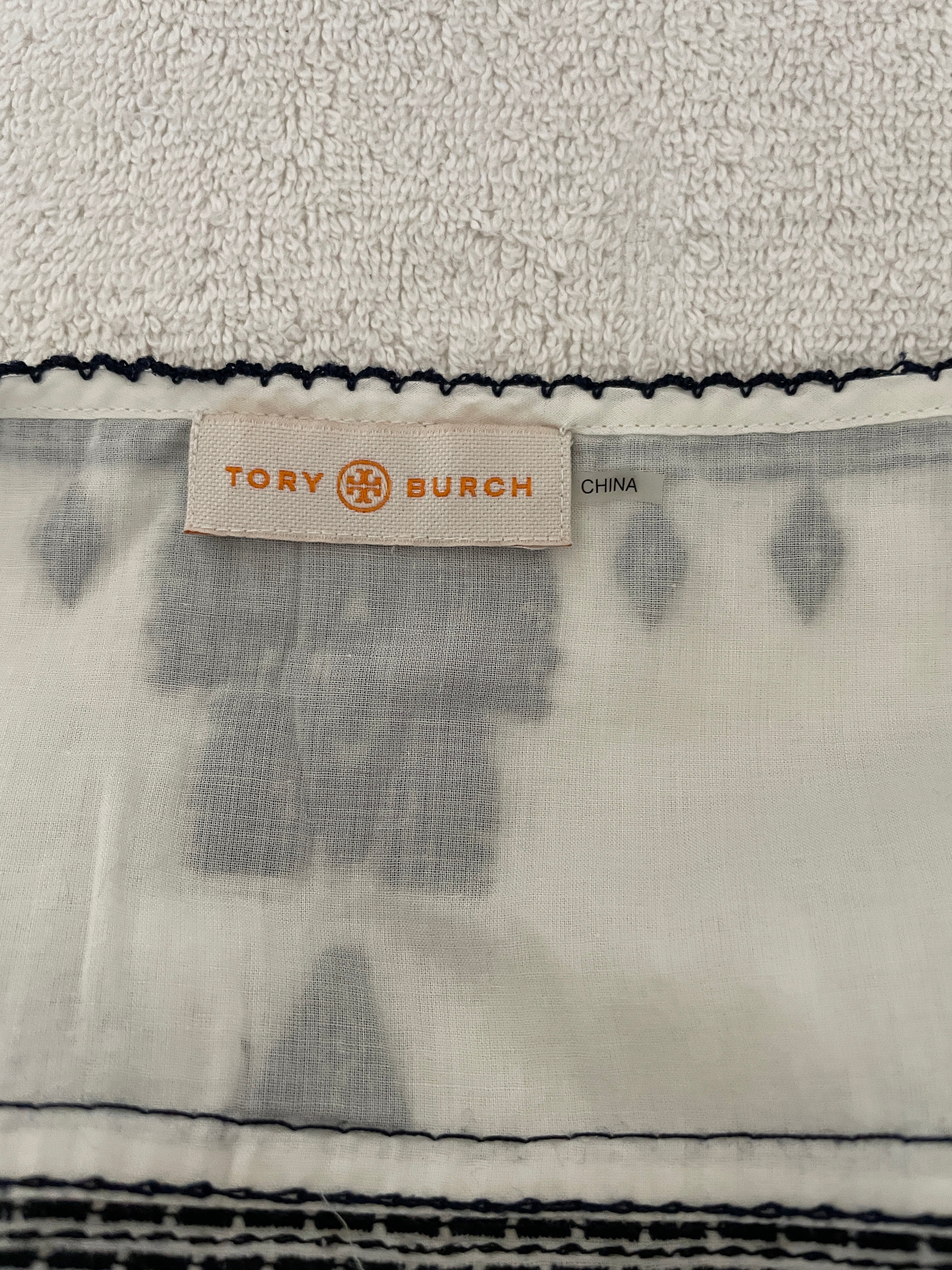 Tory Burch Embroidered mini dress