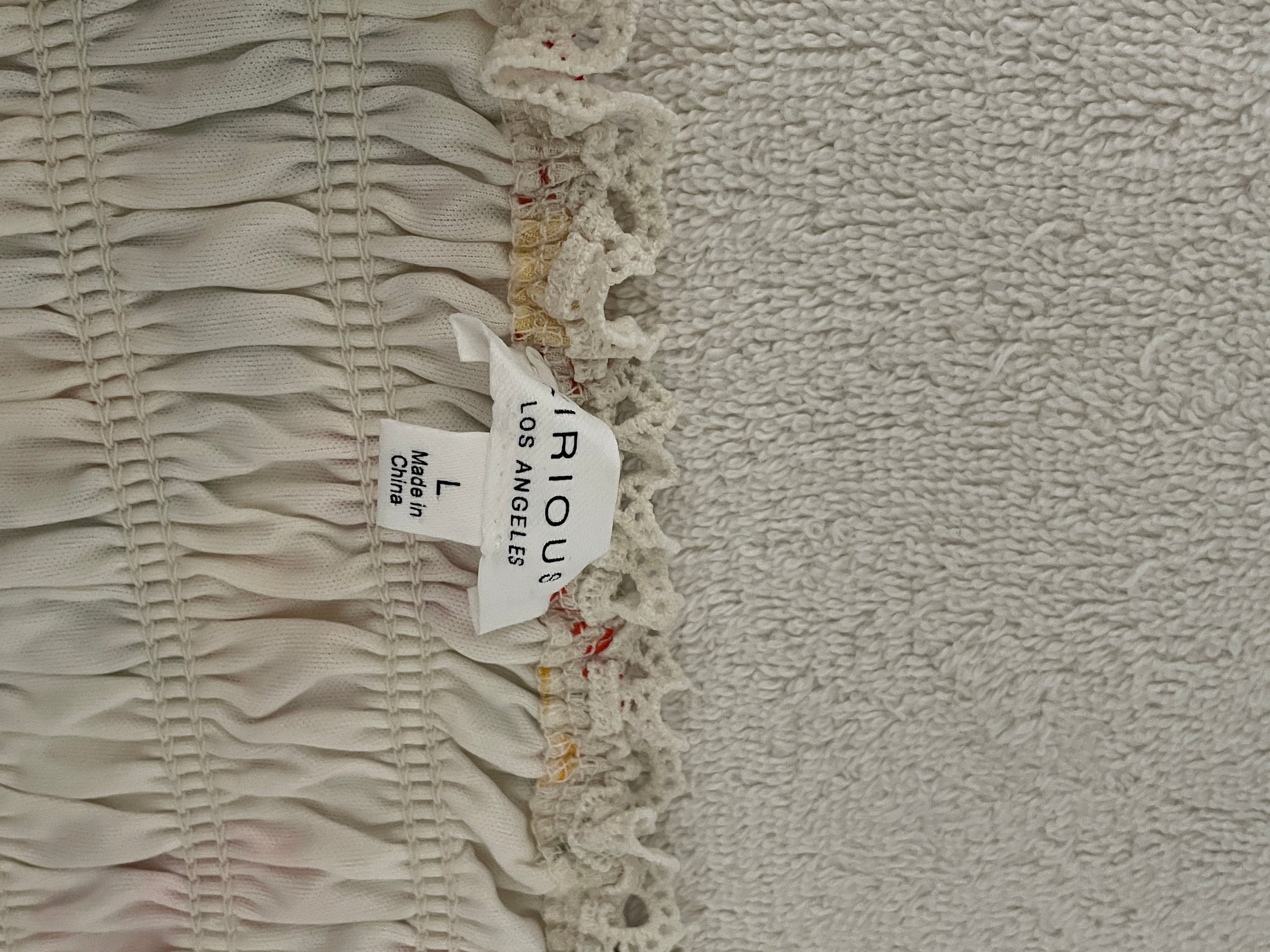 Kirious Ruched costal crop top