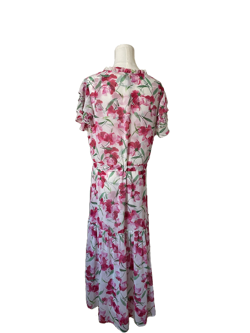 Misa Los Angeles Floral Midi Dress
