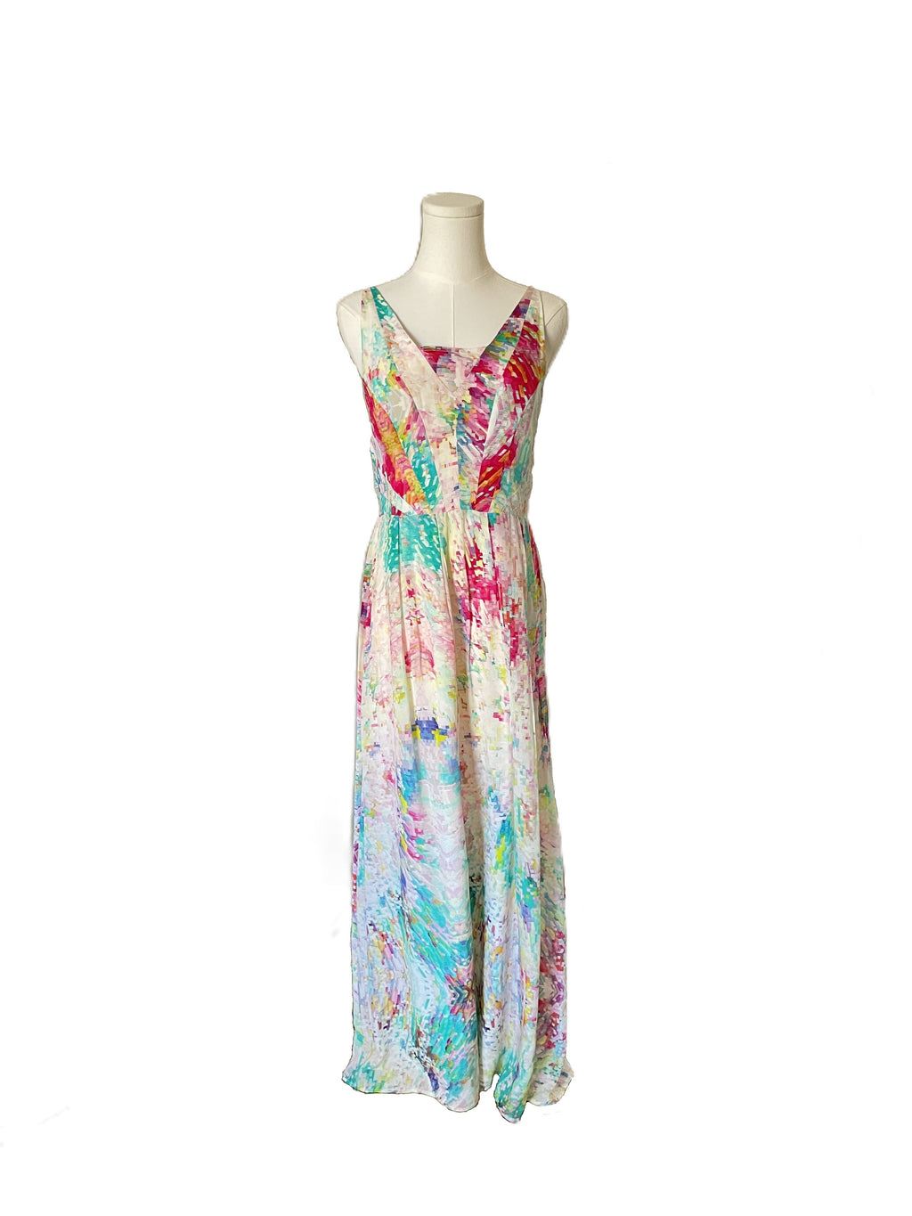 Maxi length multi colored Dress 