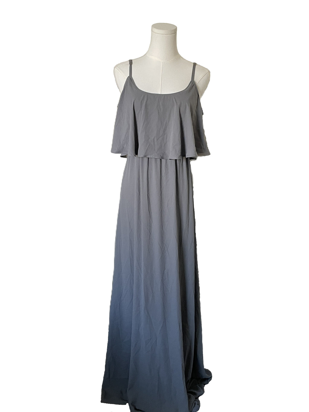 Grey Formal maxi Dress