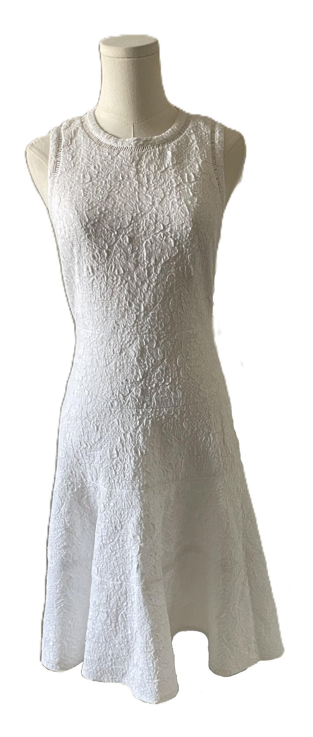 Rebecca Taylor Sea Salt Jacquard dress