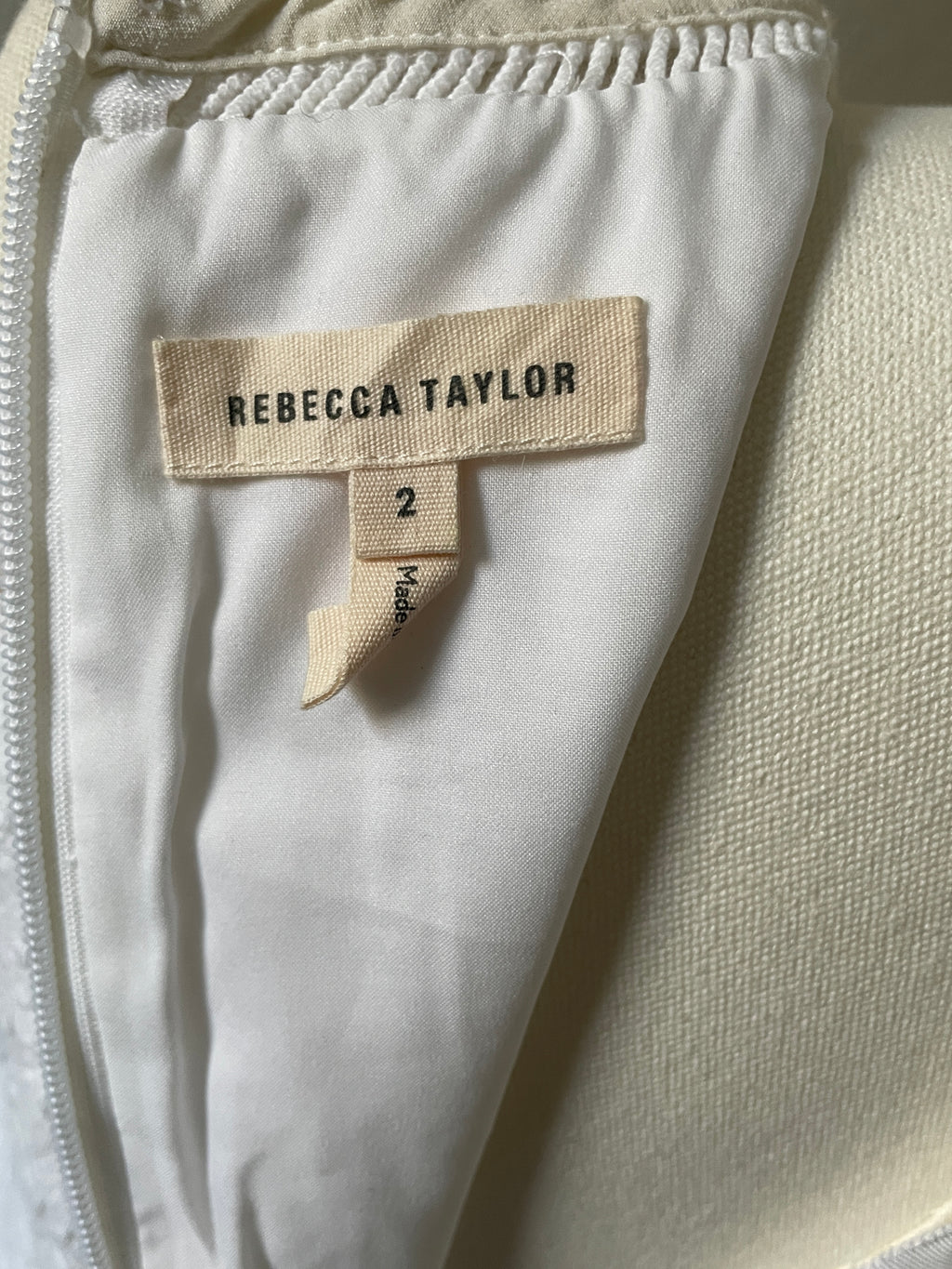 Rebecca Taylor Sea Salt Jacquard dress