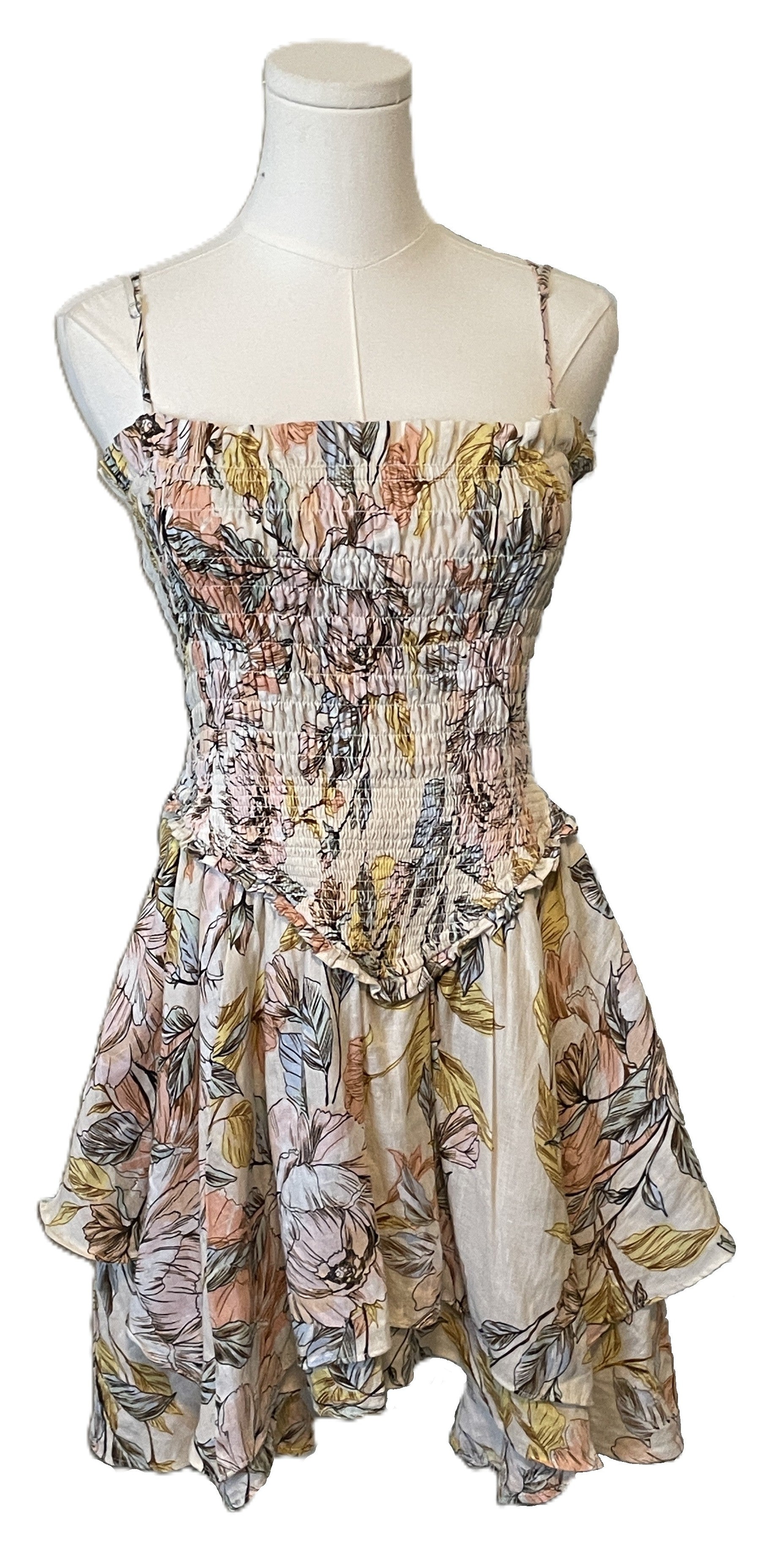 Chelsea & Violet  Floral print mini dress