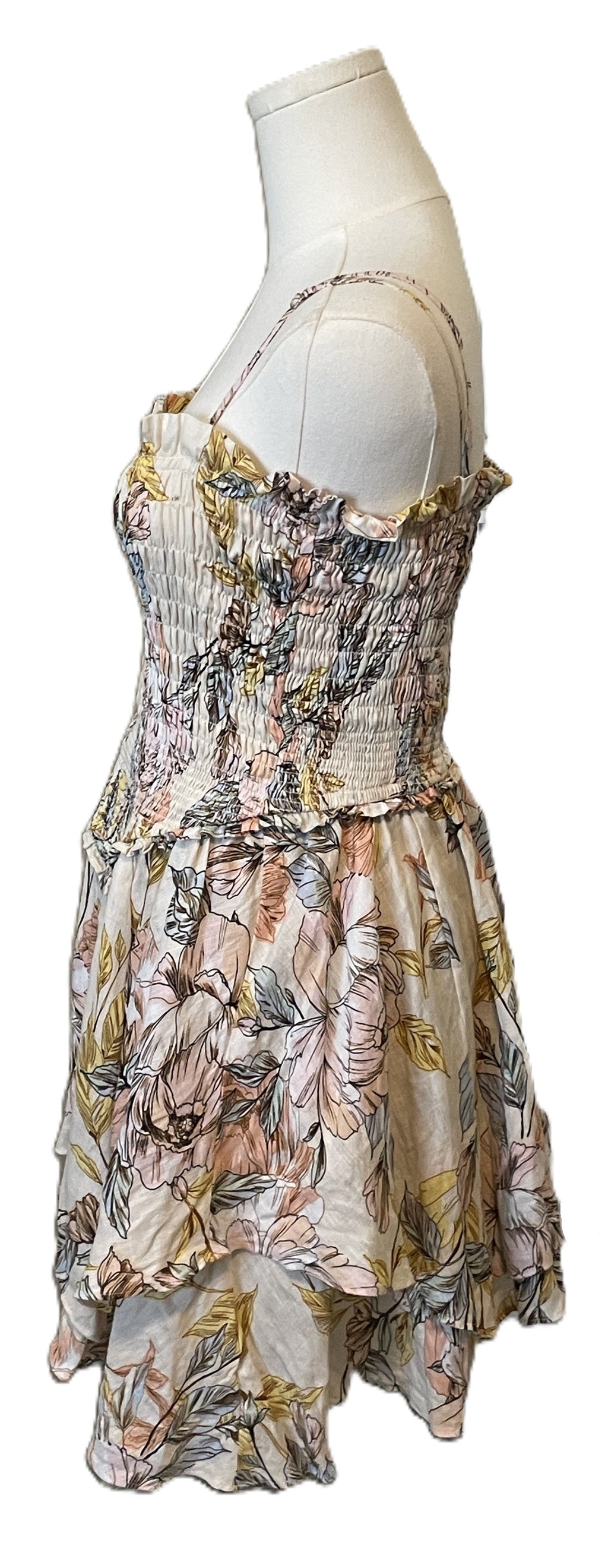 Chelsea & Violet  Floral print mini dress