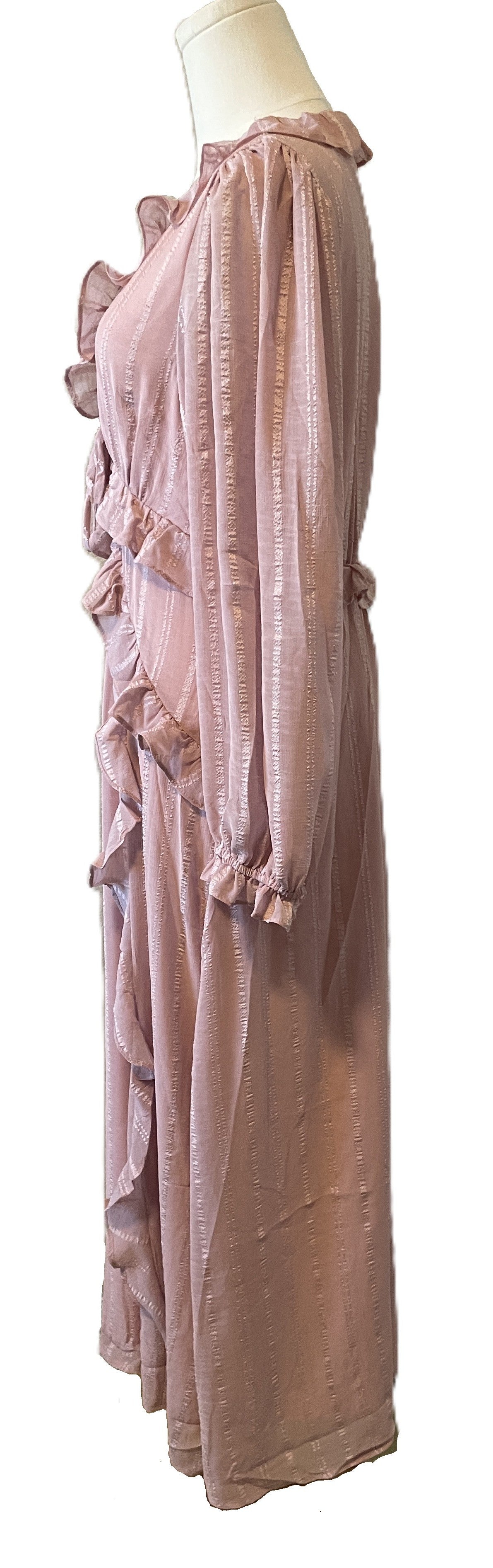 Storia Ruffle Midi Dress
