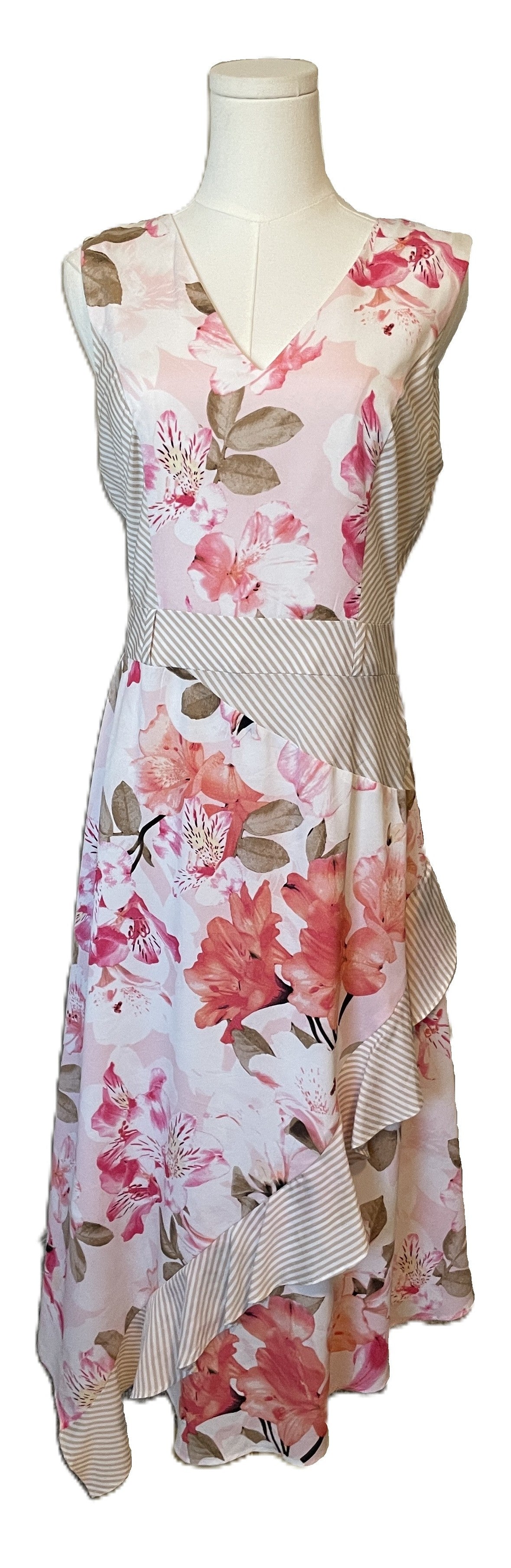 Calvin Klein Floral Print Dress