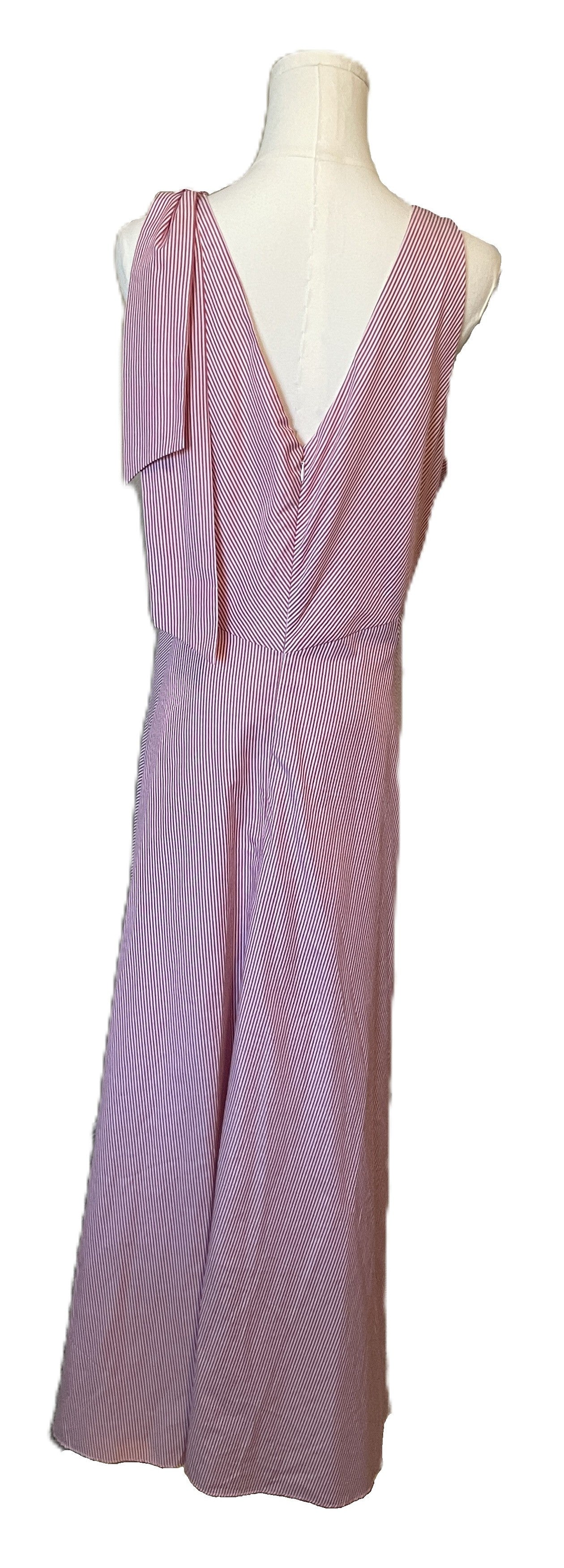 Nicole Miller New York Bow Detailed Hi-Lo Dresss