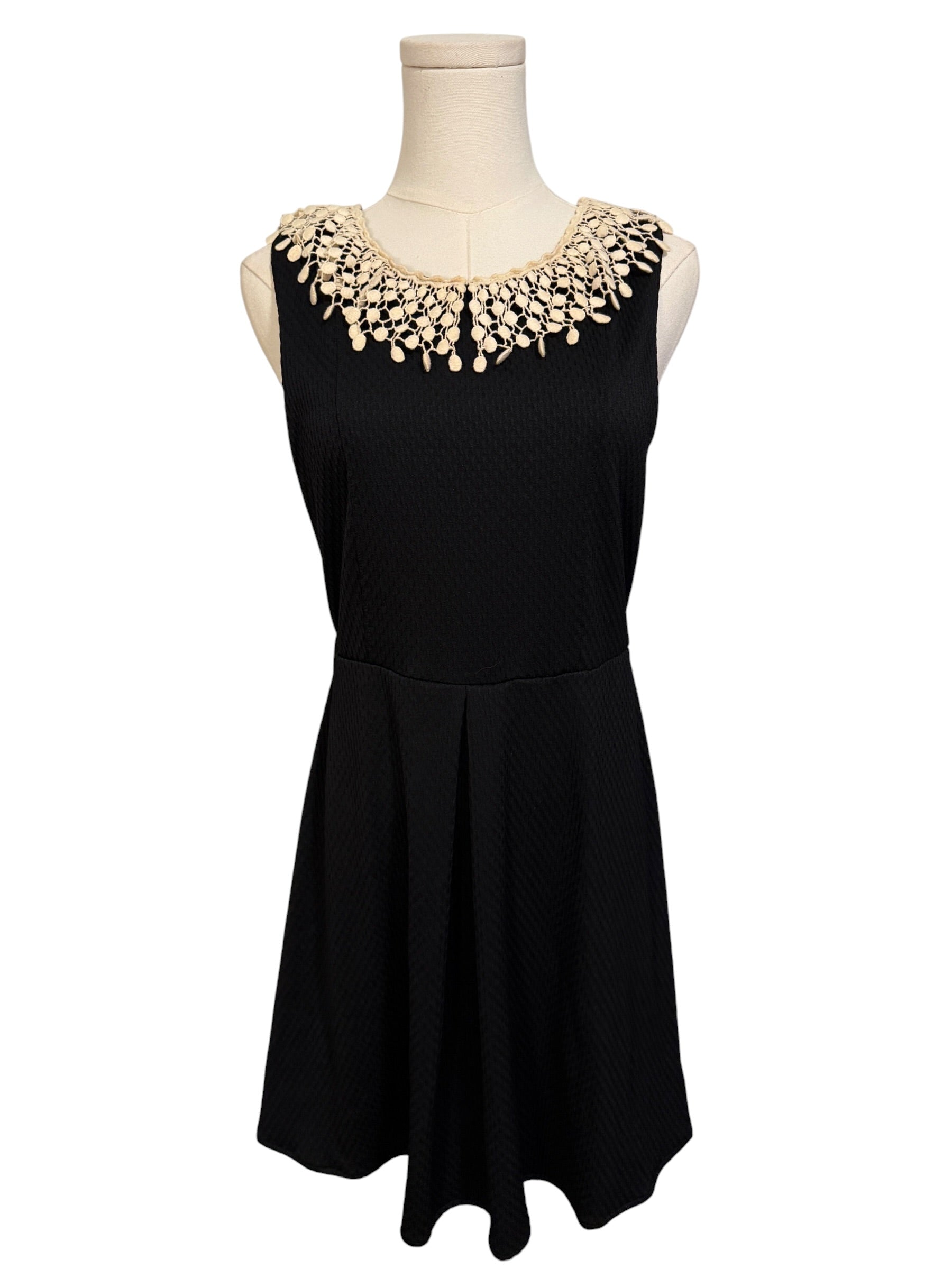 Free People Black Fit and Flare