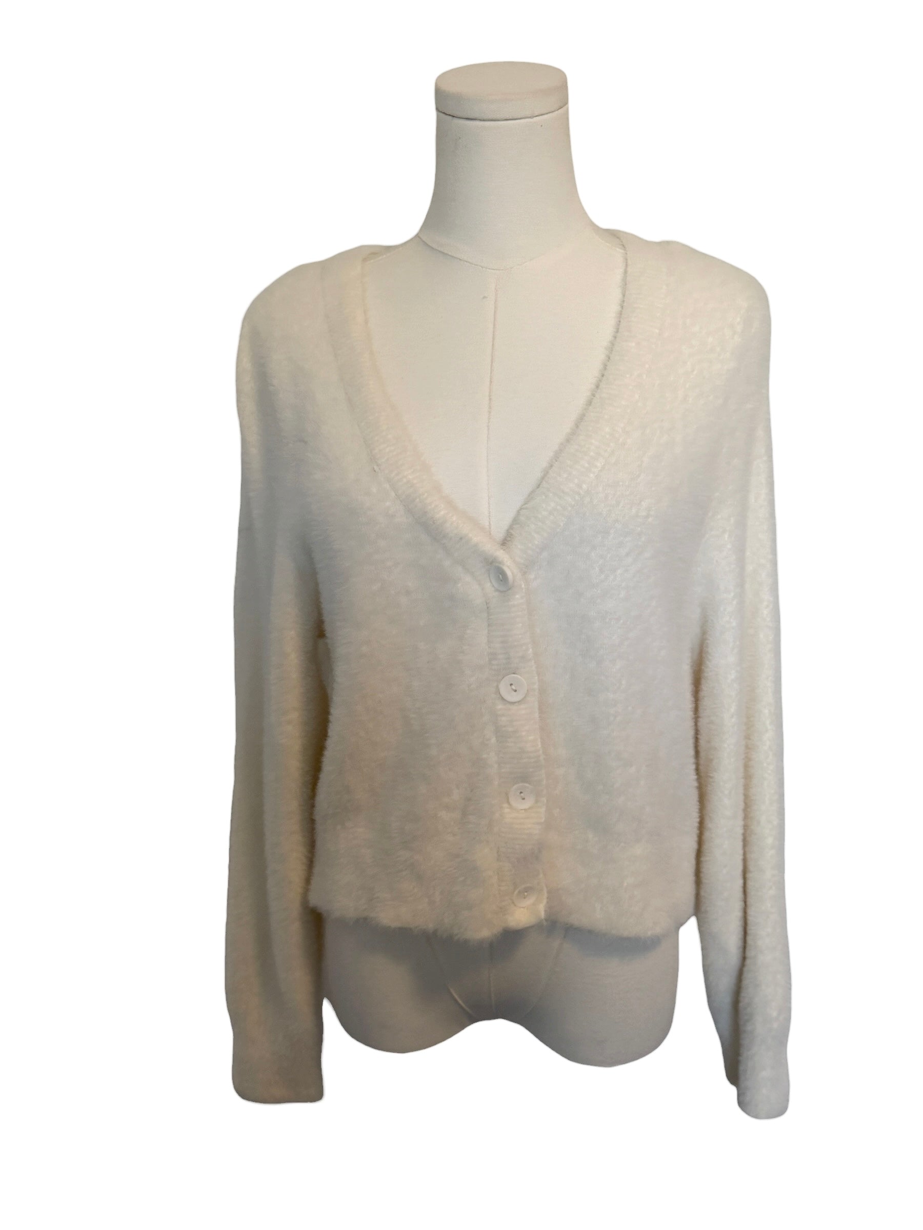 Aerie Fuzzy Cardigan