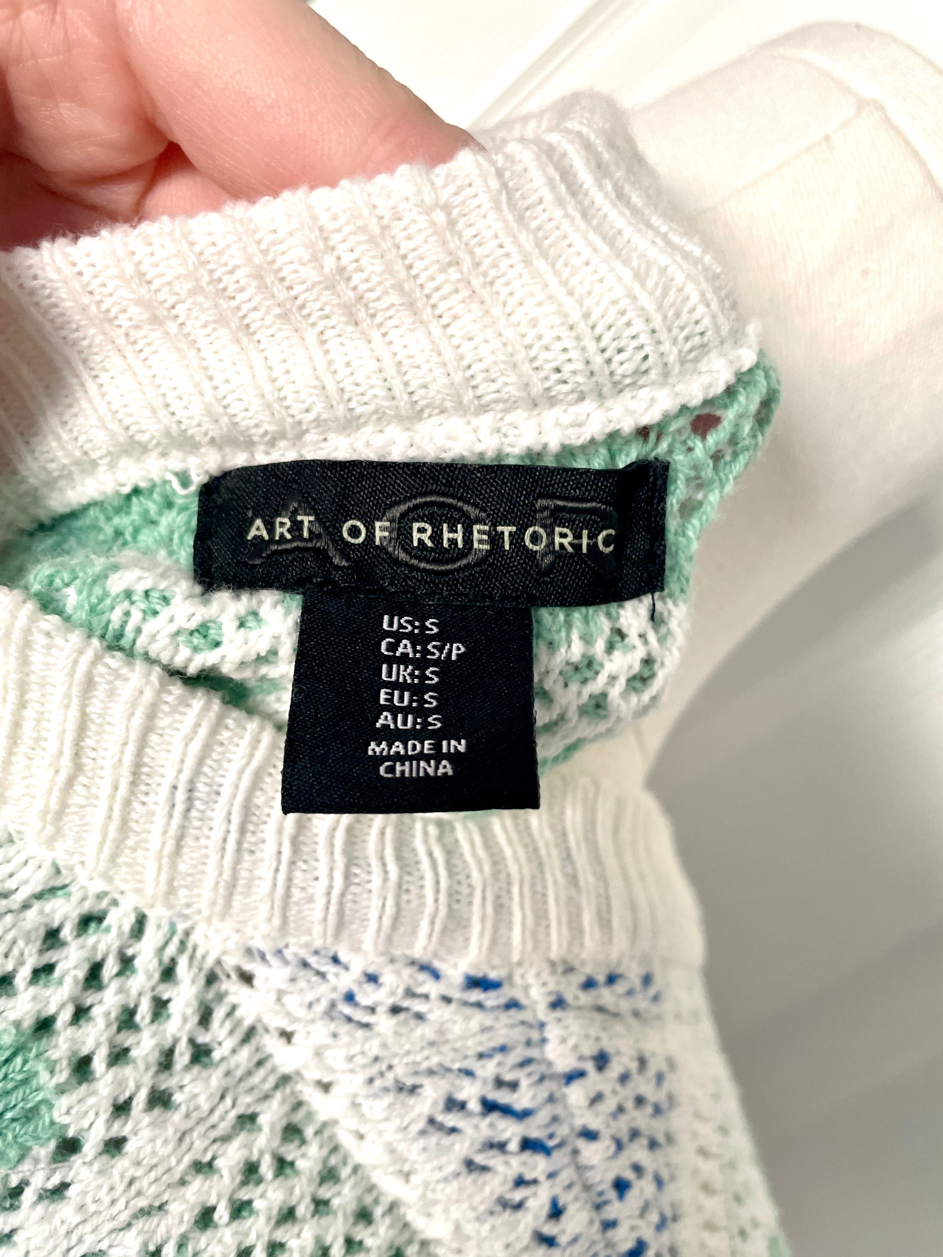 Art Of Rhetoric Floral sweater
